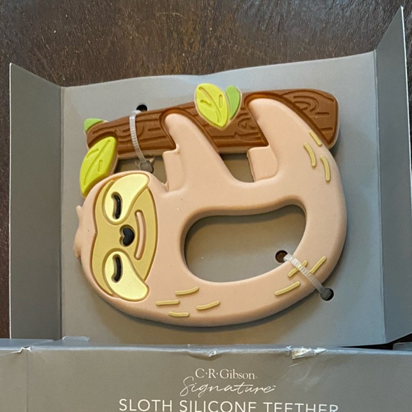 Sloth Teether NIB Baby Gift - Picture 4 of 4